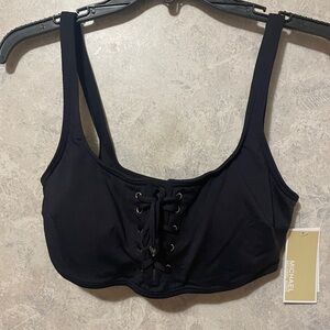 NWT Michael Kors bathing suit top XS swimsuit